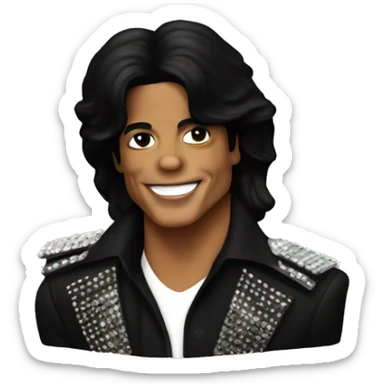 Micheal Jackson  sticker