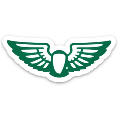 Wing stop logo sticker