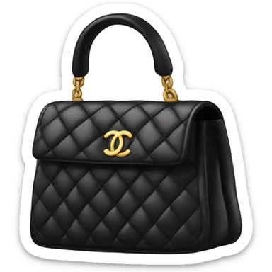 Black Chanel bag  sticker