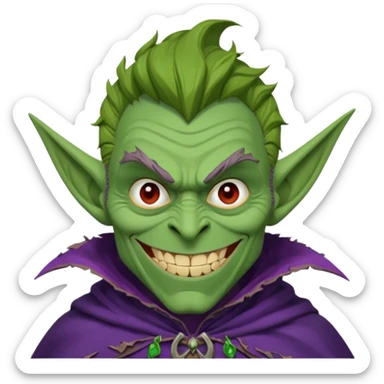 Green goblin Norman Osborne  sticker
