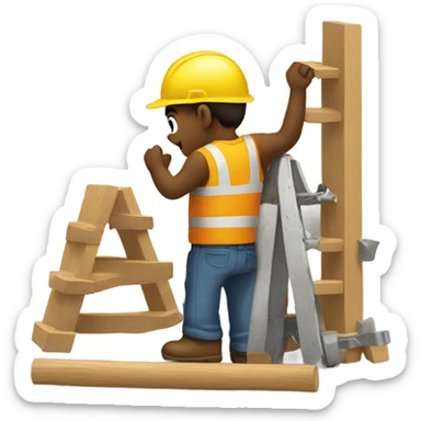 Dads building sticker