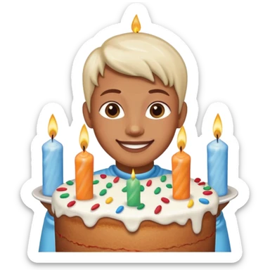 happy birthday to "Ki". sticker