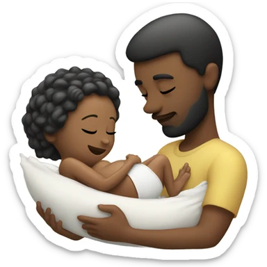 Giving birth sticker