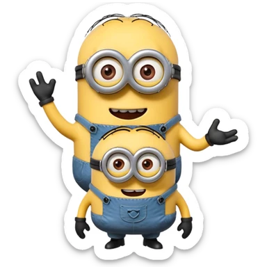 Minions🤰 sticker