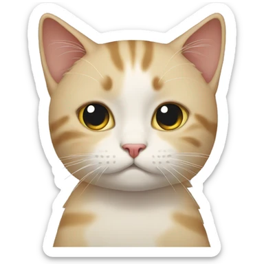 cat with Tear sticker