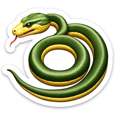  snake ouroboros  sticker