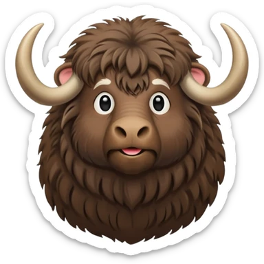 Musk Ox sticker