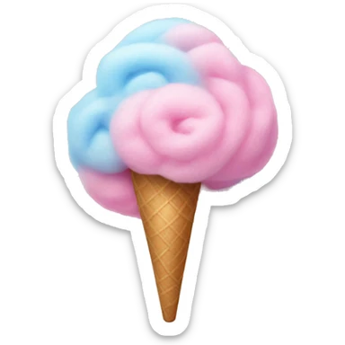 Cotton candy  sticker