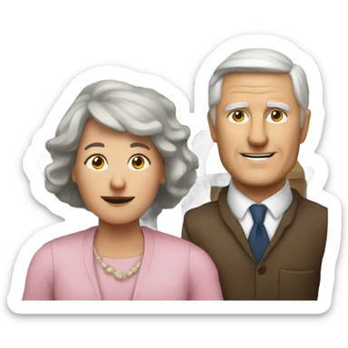 arch manning with an older woman sticker