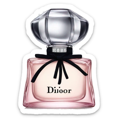 dior perfume  sticker