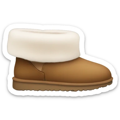 UGG slippers  sticker