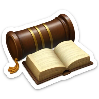 Law Book sticker