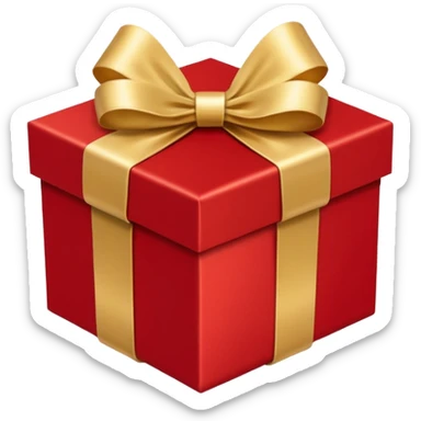 Caja de regalo sticker