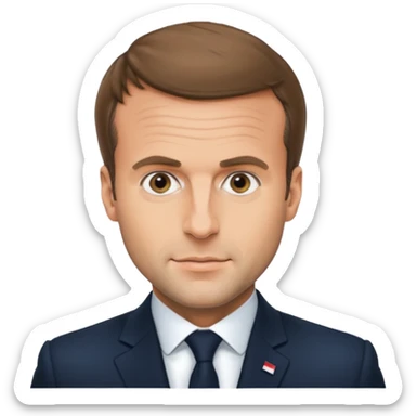 Manuel Macron cite sticker