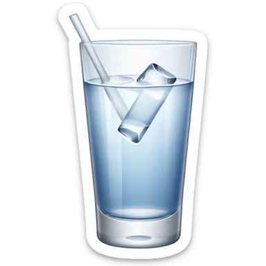 Verre de vodka sticker