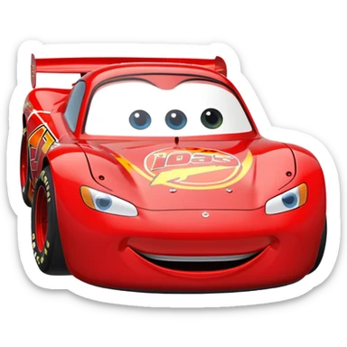 lightning mcqueen sticker