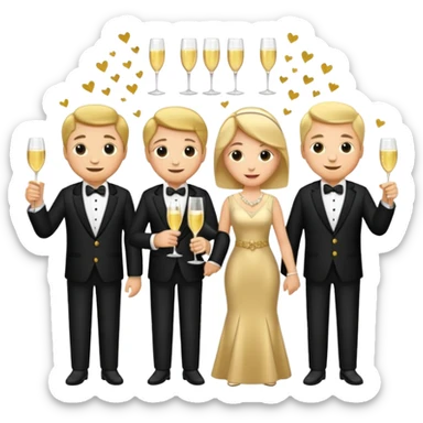 Bodas de oro sticker