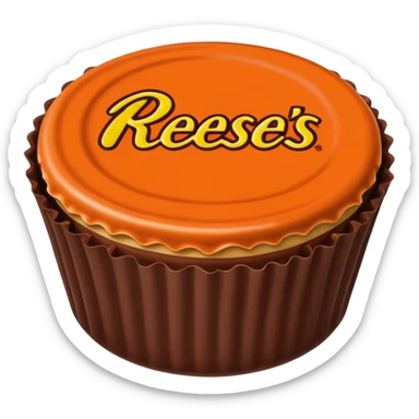 Reese cups  sticker