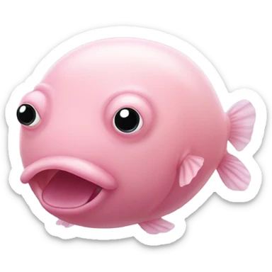 blobfish sticker