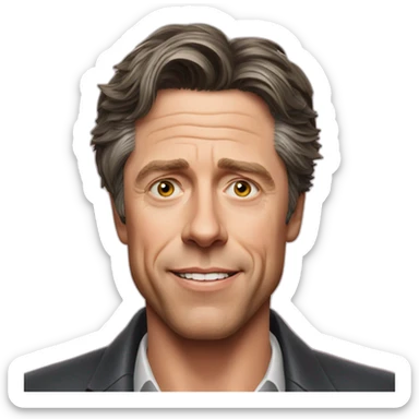 Hugh Grant sticker
