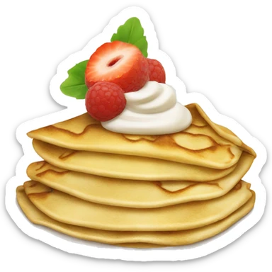 Crepes sticker