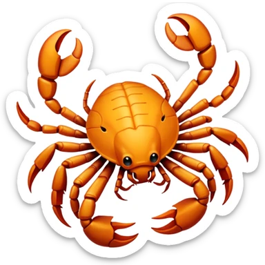 Scorpio star sign sticker