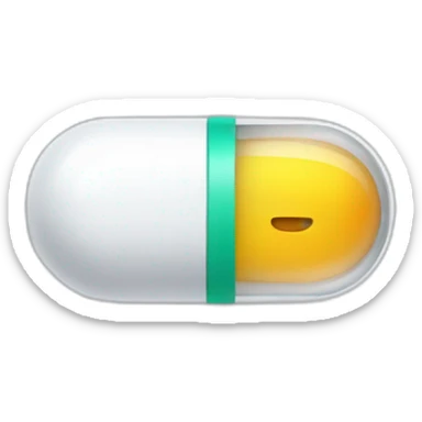 medicine hard capsule sticker