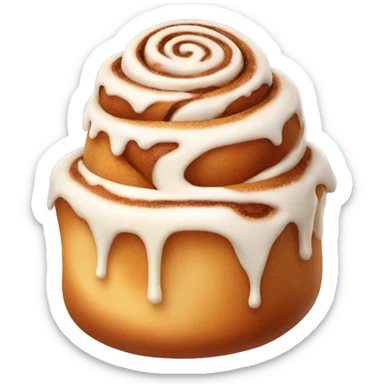Cinnamon roll sticker