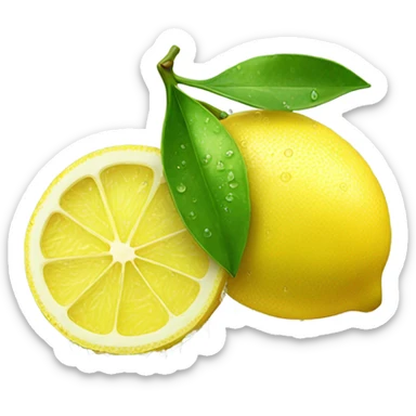 Lemon  sticker