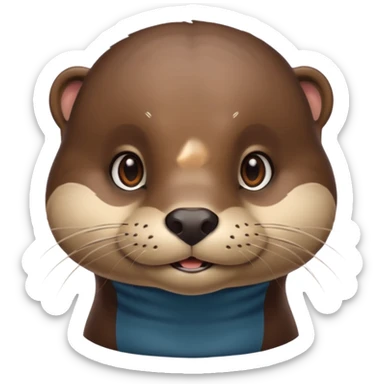 with otter please sticker