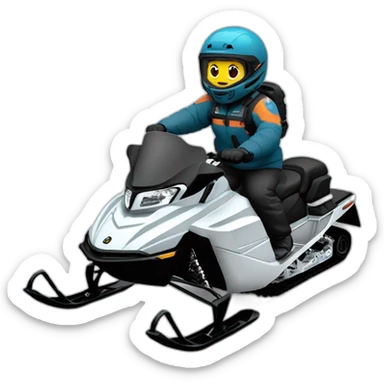 bigquint-riding-snowmobile sticker