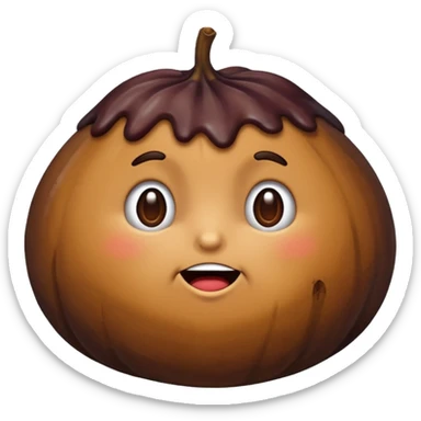 plain raisin single sticker