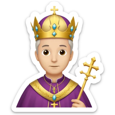 Catholic bishop sticker