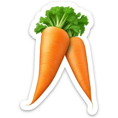 Carrot sticker