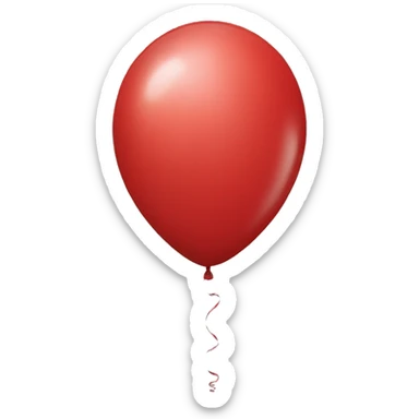 Red Balloon  sticker