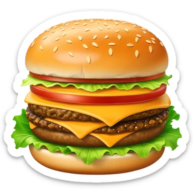 Cheeseburger  sticker