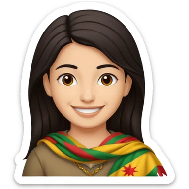 kurdistan and kurd and kurdish sticker