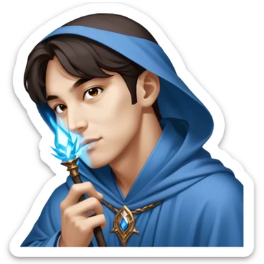 Veiled Spellcaster sticker