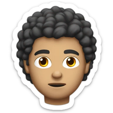 a  young and angry lightskin guy with good hair and adidas training sticker