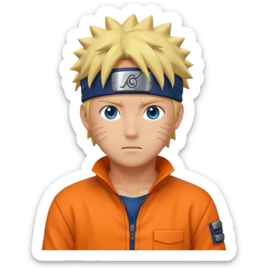 naruto uzumaki sticker