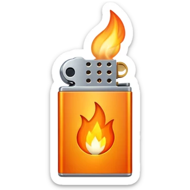 lighter sticker