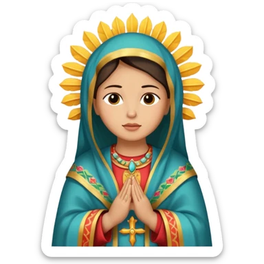 Virgen de Guadalupe sticker
