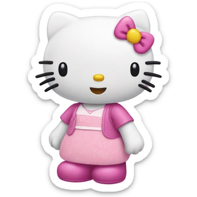 Hello kitty sticker