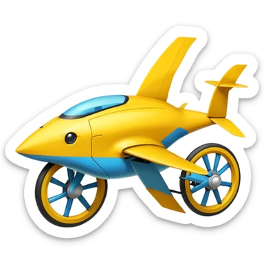 Heliolisk-Helioptile-Koraidon-Cyclizar-Pokémon, full body sticker