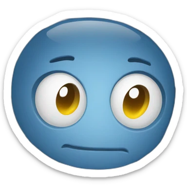 scratched up blue audi a3 sticker