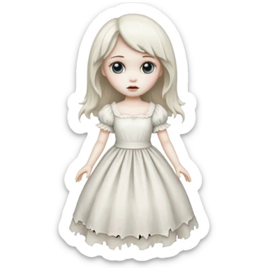 Ghost Doll sticker