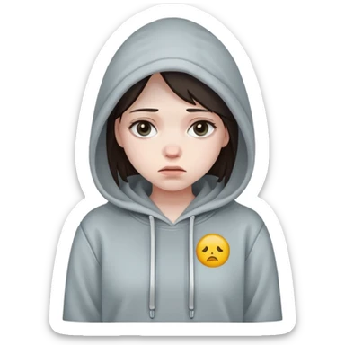 lonely girl  sticker