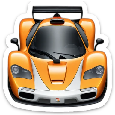 McLaren f1 car sticker