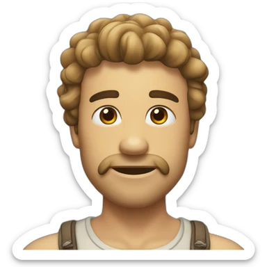 criar emogi de luva de pedreiro sticker