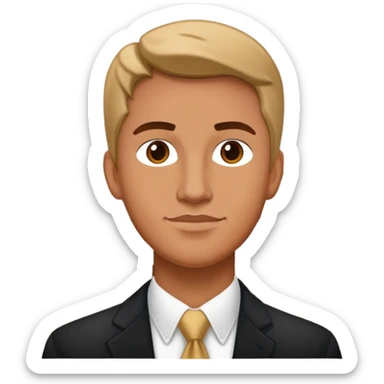 dean boyer in front of harper memorial library sticker